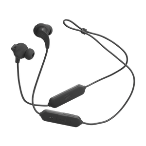 JBL Endurance Run 2 Wireless - Black - Waterproof Wireless In-Ear Sport Headphones - Detailshot 5